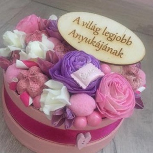 Anyák napi virág box  -  - Meska.hu