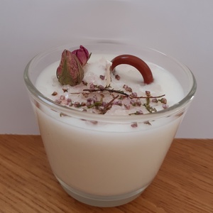 Ásványgyertya (növényi viasz) - otthon & életmód - gyertya, illat, aroma - gyertya - Meska.hu