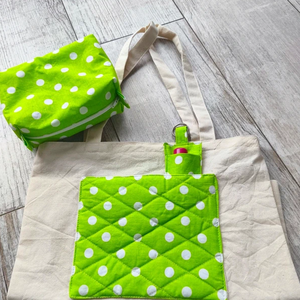 Táskaszett - táska & tok - bevásárlás & shopper táska - shopper, textiltáska, szatyor - Meska.hu