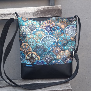  Mandala mintás kicsi válltáska,oldaltáska, Táska & Tok, Kézitáska & válltáska, Válltáska, Varrás, MESKA