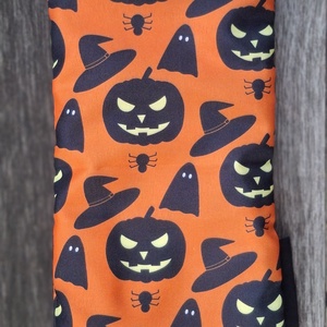 Halloween tök mintás evőeszköz tartó, Táska & Tok, Uzsonna- & Ebéd tartó, Evőeszköz tartó, Varrás, MESKA
