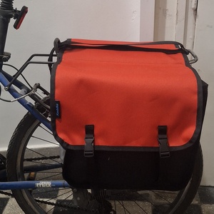 Biciklis csomagtartó táska - Meska.hu