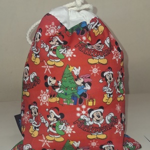 Mickey és Mimie mikulászsák vagy ajándék átadó - Meska.hu