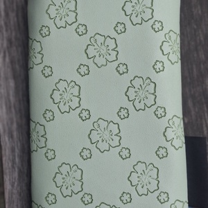 Virág mintás ,zöld mobiltok vagy szemüvegtok - táska & tok - pénztárca & más tok - telefontok - Meska.hu