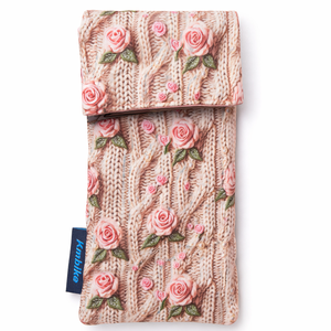 Rózsás mobiltok/szemüvegtok, Táska & Tok, Pénztárca & Más tok, Telefontok, Varrás, MESKA