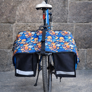 Kavicsos Biciklis csomagtartó táska - játék & sport - sport és kikapcsolódás - kerékpározás - biciklis táska - Meska.hu