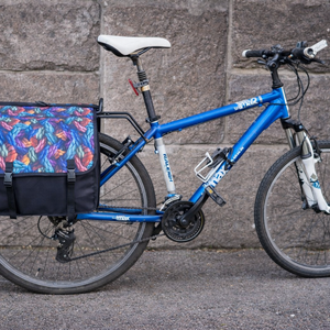 Kötél mintás Biciklis csomagtartó táska - Meska.hu