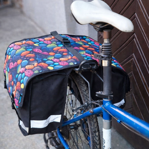 Kavics mintás Biciklis csomagtartó táska - Meska.hu