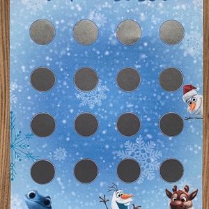 Karácsonyi kaparós bakancslista - Jégvarázs, Karácsony, Karácsonyi ajándékozás, Karácsonyi képeslap, üdvözlőlap, ajándékkísérő, , MESKA