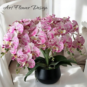 Orchidea dekorácio, Otthon & Életmód, Dekoráció, Asztal és polc dekoráció, Asztaldísz, Virágkötés, MESKA