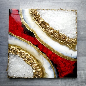 Epoxy Gyanta Geode Ásvány kép - Meska.hu