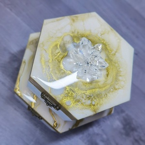 Epoxy Gyanta ékszer tartó dobozok  - ékszer - ékszertartó - ékszerdoboz - Meska.hu