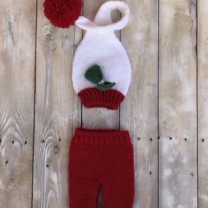 Újszülött nadrág sapkával, Ruha & Divat, Babaruha & Gyerekruha, Babafotózási ruha és kellék, Kötés, MESKA