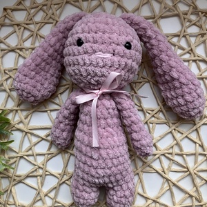 Plüss nyuszi, Játék & Sport, Plüssállat & Játékfigura, Nyuszi, Horgolás, MESKA