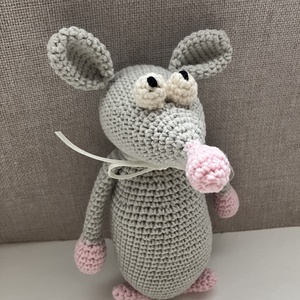 Lecsó patkány, Játék & Sport, Plüssállat & Játékfigura, Más figura, Horgolás, MESKA