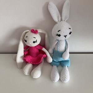 Nyuszipár, Játék & Sport, Plüssállat & Játékfigura, Nyuszi, Horgolás, MESKA