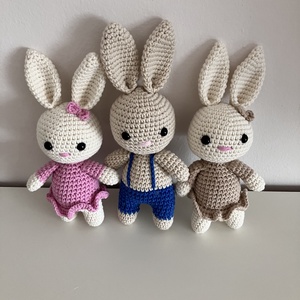 Mini nyuszi, Játék & Sport, Plüssállat & Játékfigura, Nyuszi, Horgolás, MESKA