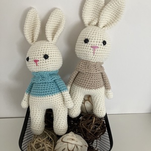 Pulcsisnyuszi, Játék & Sport, Plüssállat & Játékfigura, Nyuszi, Horgolás, MESKA