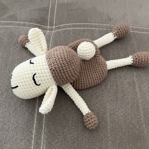 Szundipajti, Baba - mama, Baba játékok, Szundikendő, alvóka, Horgolás, MESKA