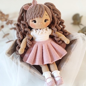 Horgolt Mila baba - Meska.hu