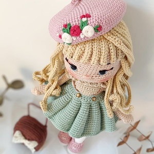 Horgolt Emili baba - játék & sport - baba & babaház - öltöztethető baba - Meska.hu