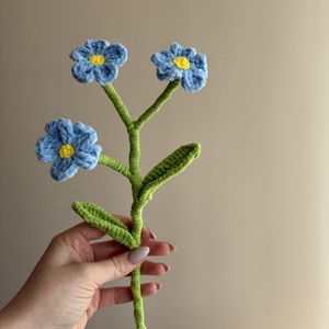 Horgolt virág, Otthon & Életmód, Virágdekoráció, Virágdíszek, Asztali virágdísz, Horgolás, MESKA
