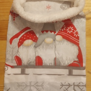 Mikulás zsákocska (BNS1), Karácsony, Mikulás, Mikulás zsák, Varrás, MESKA