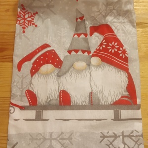 Mikulás zsákocska (BNS1) - karácsony - mikulás - mikulás zsák - Meska.hu