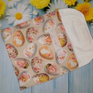 Uzsistasak - húsvéti tojásos - táska & tok - uzsonna- & ebéd tartó - szendvics csomagoló - Meska.hu