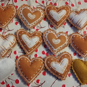 Karácsonyfadísz - Mézeskalács - karácsony - karácsonyi lakásdekoráció - karácsonyfadíszek - Meska.hu