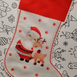 Mikulás csizma, Karácsony, Mikulás, Mikulás zsák, Varrás, MESKA