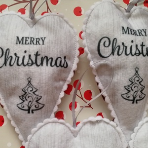 Karácsonyfadísz - Merry Christmas - karácsony - karácsonyi lakásdekoráció - karácsonyfadíszek - Meska.hu