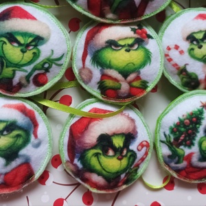 Karácsonyfadísz - Grincs - karácsony - karácsonyi lakásdekoráció - karácsonyfadíszek - Meska.hu