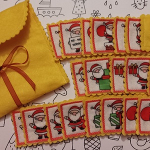 Memória játék - Mikulás, Játék & Sport, Készségfejlesztő és Logikai játék, Memória játékok, Varrás, MESKA