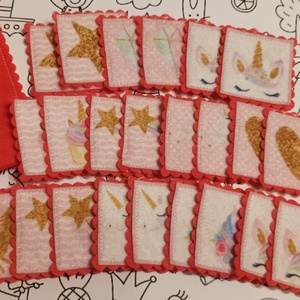 Memória játék - unikornis - játék & sport - készségfejlesztő és logikai játék - memória játékok - Meska.hu