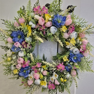 Tavaszi kopogtató - Meska.hu