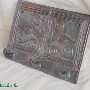 Kerámia kulcstartó - otthon & életmód - dekoráció - fali és függő dekoráció - fali kulcstartó - Meska.hu