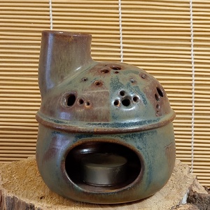 Aromamécses házikó  - otthon & életmód - gyertya, illat, aroma - mécses és mécsestartó - Meska.hu