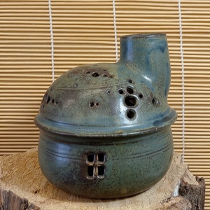 Aromamécses házikó  - otthon & életmód - gyertya, illat, aroma - mécses és mécsestartó - Meska.hu