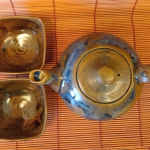 Teáskészlet - otthon & életmód - konyhafelszerelés, tálalás - konyhai tárolás - tea & kávé tárolás - Meska.hu