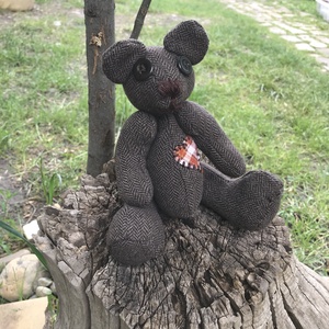 Mackó-készítő szabásminta PDF, DIY (Csináld magad), Szabásminta, útmutató, Baba-és bábkészítés, Varrás, Meska