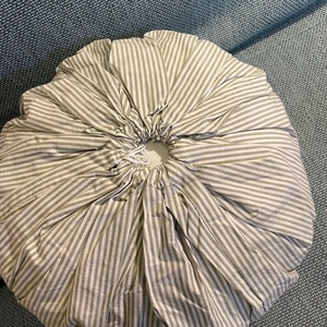 Vintage csipkés romantikus csíkos díszpárna - otthon & életmód - lakástextil - párna & párnahuzat - díszpárna (belsővel együtt) - Meska.hu