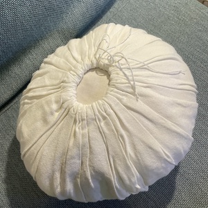 Vintage csipkés romantikus fehér díszpárna - otthon & életmód - lakástextil - párna & párnahuzat - díszpárna (belsővel együtt) - Meska.hu