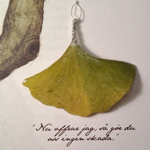 Ginkgo medál, Ékszer, Nyaklánc, Medál, Mindenmás, MESKA