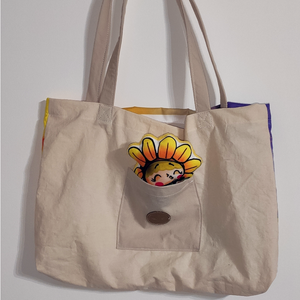 PizsaManó vászontáska plüssel: Naprafiú - játék & sport - plüssállat & játékfigura - plüss mesefigurák - Meska.hu