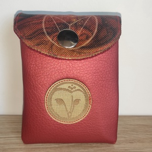 Tűzpáros elementál sok kártyás kártyatartó - táska & tok - pénztárca & más tok - kártyatartó & irattartó - Meska.hu