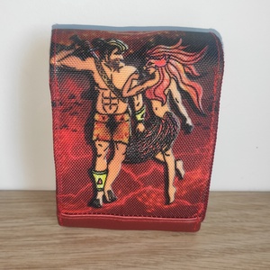 Tűzpáros elementál sok kártyás kártyatartó - táska & tok - pénztárca & más tok - kártyatartó & irattartó - Meska.hu