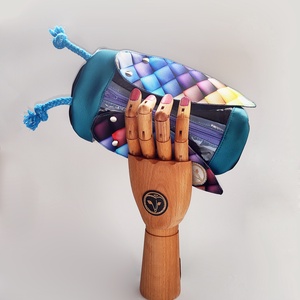 Rombuszkék Buggy  tolltartó - Meska.hu