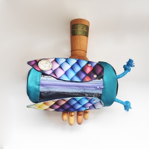 Rombuszkék Buggy  tolltartó - otthon & életmód - papír, írószer - tolltartó & ceruzatekercs - Meska.hu