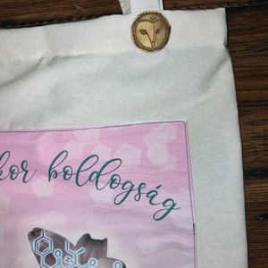 Bevásárló szatyor Kémia - táska & tok - bevásárlás & shopper táska - shopper, textiltáska, szatyor - Meska.hu